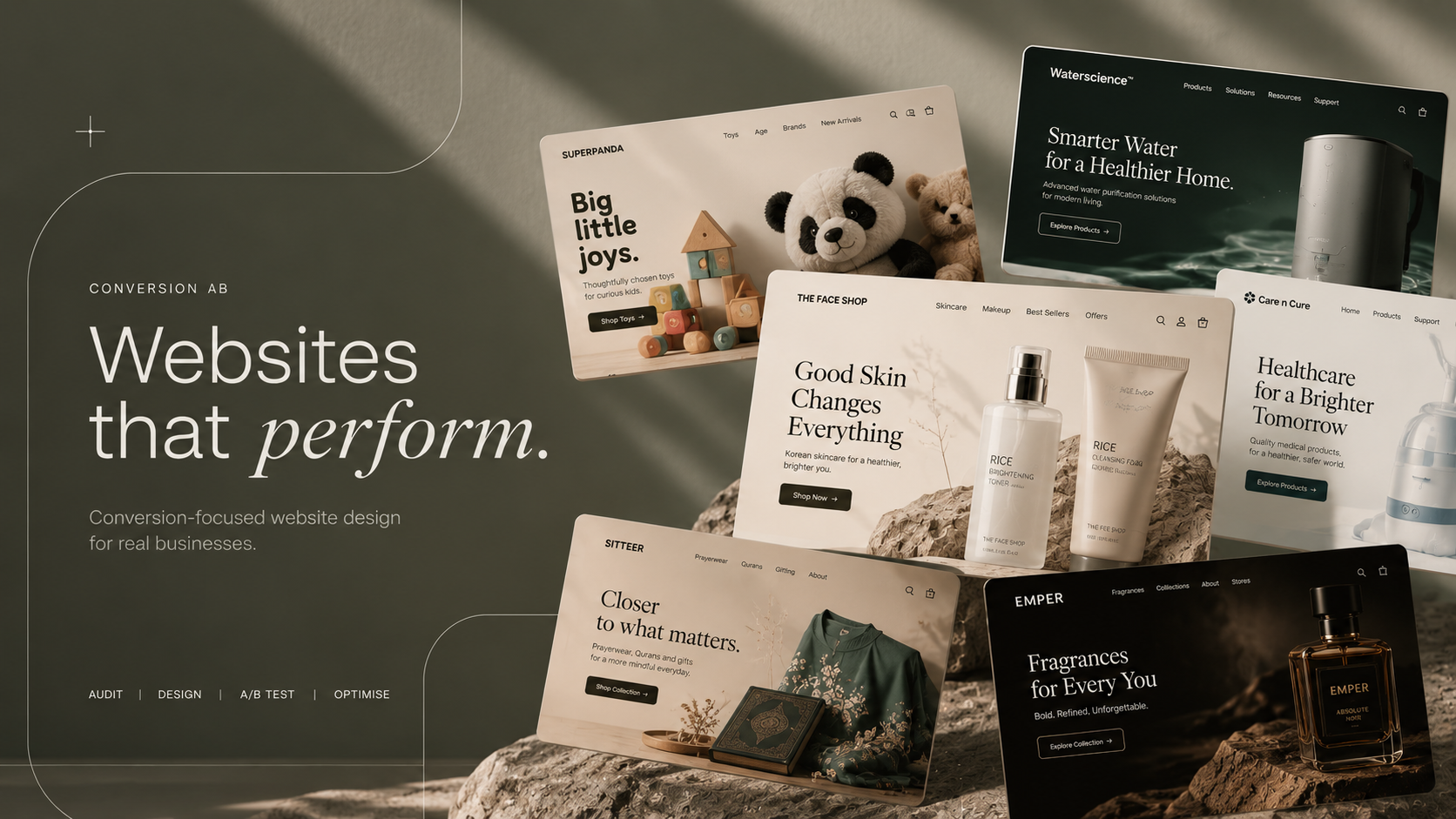 Conversion AB project visual