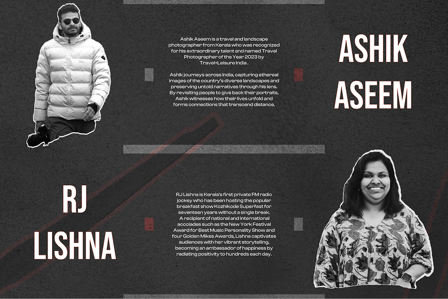 Speaker reveal template